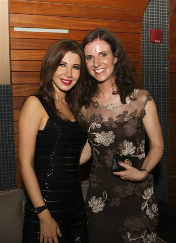 Nancy Ajram at Bazaar Arabia